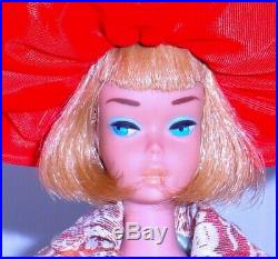 Vintage 1966 Ash Blonde American Girl Barbie Doll 1070 Japan Mint