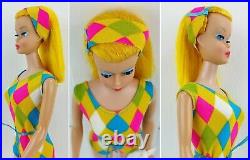 Vintage 1966 Barbie Color Magic Golden Blonde Barbie Reproduction Fashion #1150