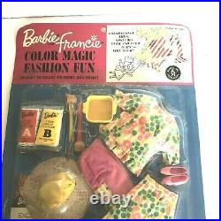 Vintage 1966 Barbie Francie Color Magic Fashion Fun 4041 New In Package