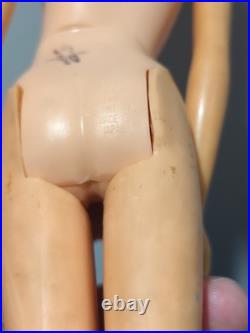 Vintage 1966 Barbie Francie Doll Brunette Brown Eyes Lash TNT Japan Twist N Turn Vintage 1966 Barbie Francie Doll Brunette Brown Eyes Lash TNT Japan Twist N Turn