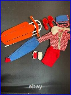 Vintage 1966 Barbie Skipper Sledding Fun (1966) reference number 1936 complete