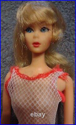 Vintage 1966 Barbie Twist N Turn Doll Model 1160 Made In Japan