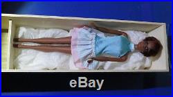 Vintage 1966 Black Barbie Doll Japan Red Hair Long Lash Bendable Legs