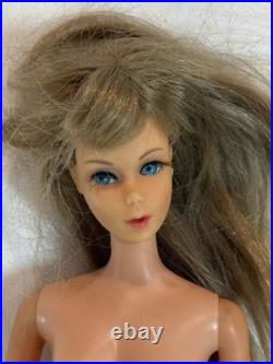 Vintage 1966 Blonde BARBIE TWIST N TURN Doll TNT Lashes, Bendable, Made in Japan