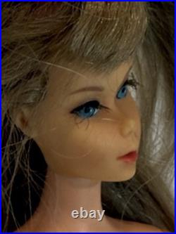 Vintage 1966 Blonde BARBIE TWIST N TURN Doll TNT Lashes, Bendable, Made in Japan