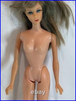 Vintage 1966 Blonde BARBIE TWIST N TURN Doll TNT Lashes, Bendable, Made in Japan