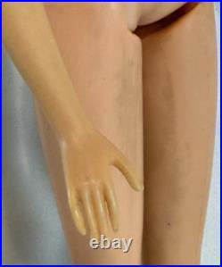 Vintage 1966 Blonde BARBIE TWIST N TURN Doll TNT Lashes, Bendable, Made in Japan