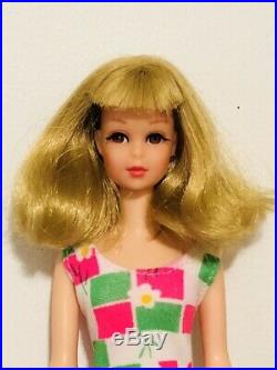 Vintage 1966 Blonde Bendable Leg Francie Barbie Cousin Japan Mint