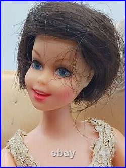 Vintage 1966 Brunette Cacey Barbie Doll In Original Outfit 10 Hard To Find Doll