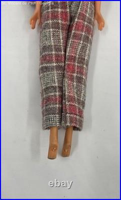 Vintage 1966 Brunette Twist N Turn Doll with TNT Lashes and Bendable Limbs Japan