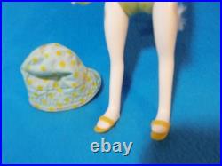 Vintage 1966 Hasbro Peteena Poodle Dog Doll With Bikini Shoes Hat Bracelet