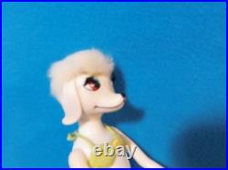 Vintage 1966 Hasbro Peteena Poodle Dog Doll With Bikini Shoes Hat Bracelet