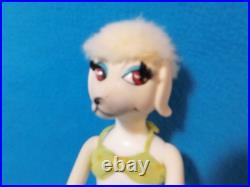 Vintage 1966 Hasbro Peteena Poodle Dog Doll With Bikini Shoes Hat Bracelet Vintage 1966 Hasbro Peteena Poodle Dog Doll With Bikini Shoes Hat Bracelet