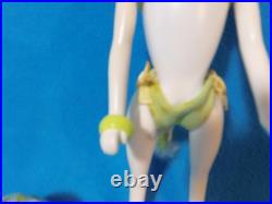 Vintage 1966 Hasbro Peteena Poodle Dog Doll With Bikini Shoes Hat Bracelet