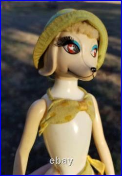 Vintage 1966 Hasbro peteena japan doll dog pampered pooch Poodle From Japan JP Vintage 1966 Hasbro peteena japan doll dog pampered pooch Poodle From Japan JP
