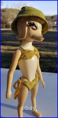 Vintage 1966 Hasbro peteena japan doll dog pampered pooch Poodle From Japan JP Vintage 1966 Hasbro peteena japan doll dog pampered pooch Poodle From Japan JP
