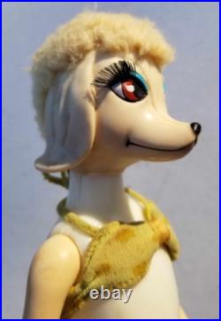 Vintage 1966 Hasbro peteena japan doll dog pampered pooch Poodle From Japan JP Vintage 1966 Hasbro peteena japan doll dog pampered pooch Poodle From Japan JP