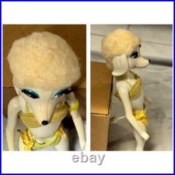 Vintage 1966 Hasbro peteena japan doll dog pampered pooch Poodle JP Vintage 1966 Hasbro peteena japan doll dog pampered pooch Poodle JP
