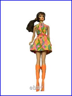 Vintage 1966 Japan Mattel Barbie Doll & Outfit
