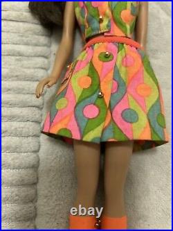 Vintage 1966 Japan Mattel Barbie Doll & Outfit
