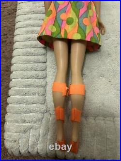 Vintage 1966 Japan Mattel Barbie Doll & Outfit