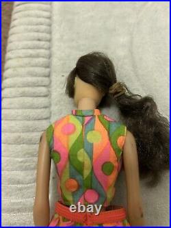Vintage 1966 Japan Mattel Barbie Doll & Outfit