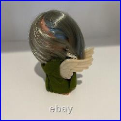 Vintage 1966 Kamar Japan PRE BLYTHE Big Eyed Doll angel Christmas ornament
