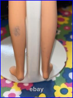 Vintage 1966 Mod Casey Barbie Doll # 1180 in Original Swimsuit Japan TNT