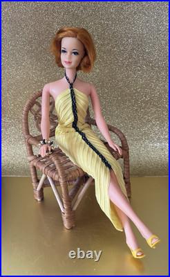 Vintage 1966 Redhead TNT Stacie With Original dress/outfits (NICE)