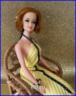 Vintage 1966 Redhead TNT Stacie With Original dress/outfits (NICE)