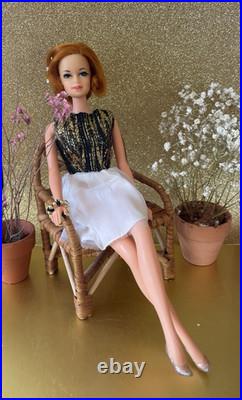 Vintage 1966 Redhead TNT Stacie With Original dress/outfits (NICE)