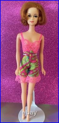 Vintage 1966 Redhead TNT Stacie With Original dress/outfits (NICE)