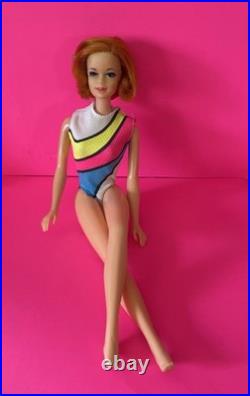 Vintage 1966 Redhead TNT Stacie With Original dress/outfits (NICE)