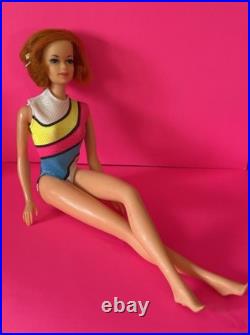 Vintage 1966 Redhead TNT Stacie With Original dress/outfits (NICE)