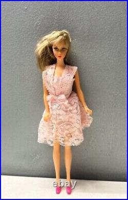 Vintage 1966 Sunkissed Blonde Twist'N Turn TNT Barbie Doll #1160