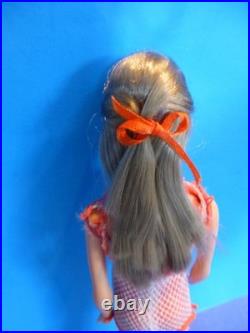 Vintage 1966 Twist N Turn Barbie Doll #1160 2 Pc Swimsuit + CoverUp + Dress