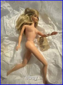 Vintage 1966 Twist N Turn Barbie Doll Blonde Japan Rooted Eyelashes Sun kissed
