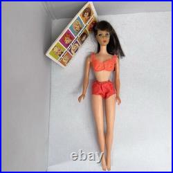 Vintage 1966 Twist N Turn Barbie Doll Swimsuit & Coverup