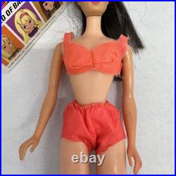 Vintage 1966 Twist N Turn Barbie Doll Swimsuit & Coverup