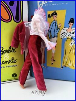 Vintage 1967 Barbie Doll Sears Exclusive Velveteens Red Jumpsuit #1818