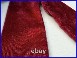 Vintage 1967 Barbie Doll Sears Exclusive Velveteens Red Jumpsuit #1818