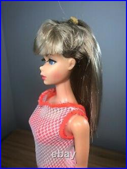 Vintage 1967 Barbie TNT Twist'N Turn Doll #1160 HIGH COLOR Ash Blonde OSS Swim