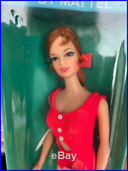 Vintage 1967 Barbie's Friend Stacey Doll Copper Penny Hair No. 1165 NRFB Mattel