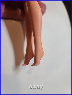 Vintage 1967 Mattel Summer Sand Tnt Bendable Leg Barbie Doll In Orig Swimsuit