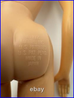 Vintage 1967 TNT Barbie #1160 Ash Blonde Japan 1966 Mattel Twist N Turn Doll