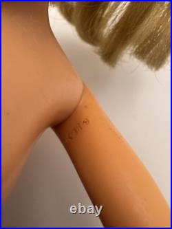 Vintage 1967 TNT Barbie #1160 Ash Blonde Japan 1966 Mattel Twist N Turn Doll