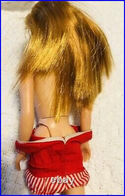 Vintage 1967 Titian JAPANESE Mattel SKIPPER Doll -BEAUTIFUL! Marked On Doll