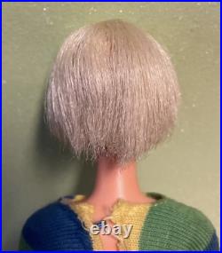 Vintage 1967 Twiggy Doll Blonde Hair With HTF Outfits