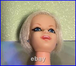 Vintage 1967 Twiggy Doll Blonde Hair With HTF Outfits