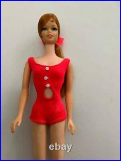 Vintage 1968 Barbie/STACEY Titan TWIST & TURN Doll in Original Swimsuit